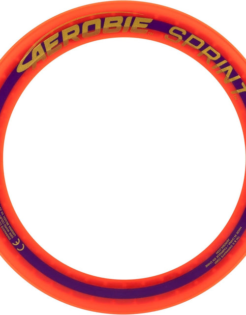 Load image into Gallery viewer, Sprint Ring Outdoor Flying Disc, 10 Inches, Orange

