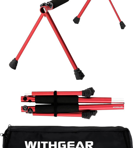 Push up Bar – Folding Dip Bar for Home Workout, Lightweight & Portable Strength Training Equipment for Men & Women, Indoor & Outdoor Use (Hawk)