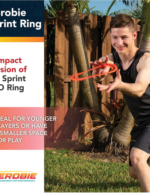 Load image into Gallery viewer, Sprint Ring Outdoor Flying Disc, 10 Inches, Orange
