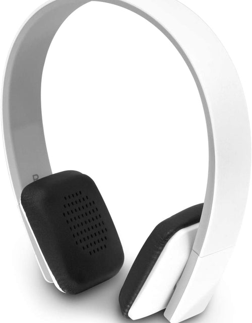 Load image into Gallery viewer, Bluetooth Wireless Headphones with Built-In Battery, Stream Audio from Iphone, Ipad, Smartphone, Tablet, PC, MAC, Laptop, White (ABH04F), Medium
