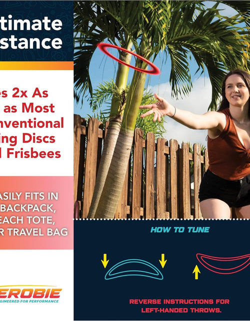 Load image into Gallery viewer, Sprint Ring Outdoor Flying Disc, 10 Inches, Orange
